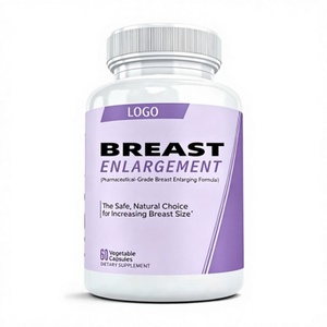 Cápsulas Naturales para Reafirmar y Aumentar el Busto OEM/ODM - Suplementos Herbales para Agrandar el Busto, Sin GMO - Product Image 1