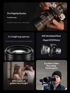 Lente Viltrox AF 56mm F1.2 Pro Prime con Montura XF/E para Cámaras sin Espejo de Formato Completo con Autoenfoque AF 56mm Pro F1.2 Apertura - Product Image 2