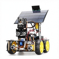 Kit de Démarrage Robot ESP32 à Recharge Solaire Complet DIY pour Électronique, Robot d'Intelligence Artificielle