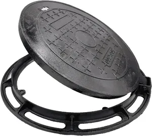 Fournisseur chinois à bas <span class=keywords><strong>prix</strong></span> : Couvercle de regard ventilé en fonte ductile, Couvercle de caniveau en fonte, <span class=keywords><strong>Drain</strong></span> de sol composite pour drainage - Product Image 6