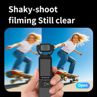 Caméra de poche HD portable, enregistreur vidéo, enregistrement de mouvement, ultra-claire, anti-vibration, 4K, grand angle, WiFi, caméra d'action et de sport