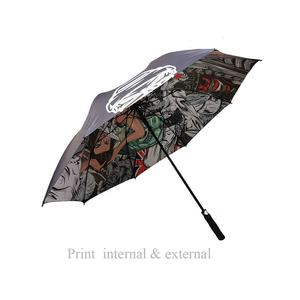 Ombrelle de Golf pliable professionnel, cadre 30 pouces, Double canopée, ombrelle, Golf, soleil, personnalisé, grande ouverture automatique, luxe - Product Image 6