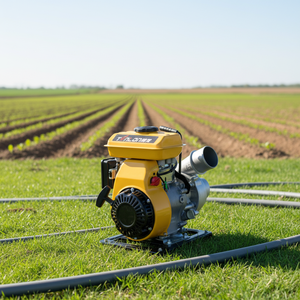 Pompe à eau à essence 3HP <span class=keywords><strong>Vietnam</strong></span>, entrée 76mm, débit 30m³/h pour le contrôle des inondations de la saison des pluies et la gestion des étangs piscicoles en Indonésie et en Thaïlande. - Product Image 1