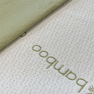 Solid Color Bamboo Mattress Ticking Fabric Waterproof/Jacquard Full Waterproof China <strong>Sewing</strong> <strong>Material</strong> - Product Image 2