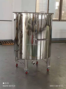 Plantas de condimentos Tanque de depósito de acero inoxidable de buena calidad Tanque de almacenamiento de productos lácteos 50L ~ <span class=keywords><strong>10000L</strong></span> Personalizable - Product Image 4