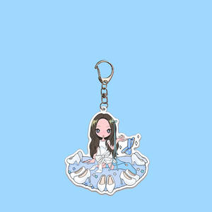 Kpop Hearts2Hearts FOCUS Album Nouveau Porte-clés en acrylique Ian Juun Stella <span class=keywords><strong>Carmen</strong></span> A-Na Cartoon Figure Charm Keyring Fans Bag Key Decor - Product Image 4