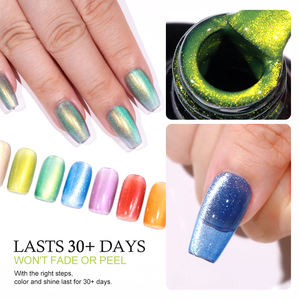 Satılık KG Westink güzellik kovalayan rüya kedi göz jel lehçe UV çivi sanat yansıtıcı manyetik jel Cateye jel - Product Image 4