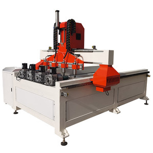 2021 year Professional  Best selling 1325 rotary 4 heads 3d cnc router machine for woodworking furniture - Product Image 4