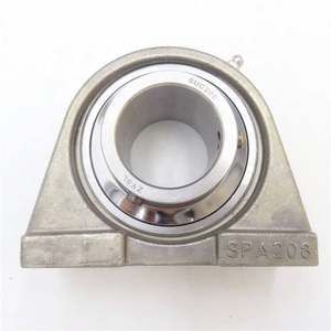 Cojinete de bloque de almohada de acero inoxidable UCPA208 SS con asiento SSUCPA208 - Product Image 5