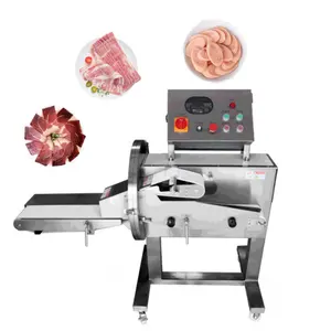 切片火腿奶酪机烤牛肉火腿肉切片切片机自动干肉切片机