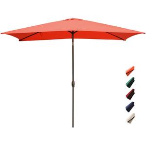 Patio Beach Millde Pole Sunshade Outdoor <strong>Garden</strong> Aluminum <strong>Tilt</strong> Umbrella <strong>Parasol</strong> - Product Image 3
