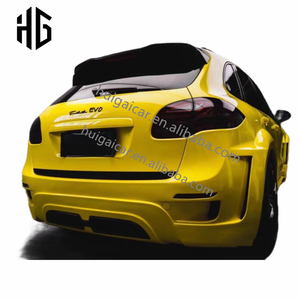Kit de carrosserie Tuning pour Porsche <span class=keywords><strong>Cayenne</strong></span> 2011 - 2014 958 Upgrade HM Style Pare-choc avant et arrière Jupes latérales Kit de carrosserie - Product Image 4