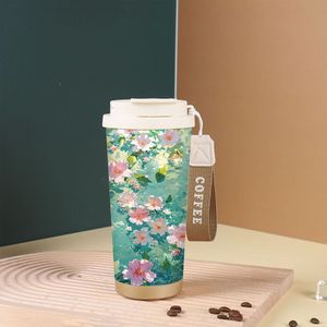 Wholesale of New 530ml Ceramic Inner Liner Coffee <b>Cups</b> for Outdoor Portable Car Dual-Drinking Casual Use - Product Image 4