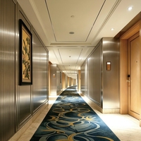 Panneau composite en aluminium et plastique entièrement personnalisé, revêtement UV, résistant aux rayures, matériau de construction, panneau mural