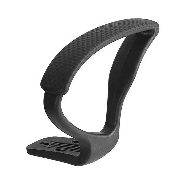 Factory Direct Supply Furniture Spare Parts Office Arm Rest Polyurethanel Armrest for Leather Chair Black Plastic Carton Box