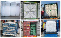 Sacs de grande capacité de haute qualité, super résistants, 600 kg, couleurs variées, réutilisables, pour expédition, lourds, 800 kg, grand sac
