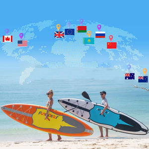 Tavola da Surf Paddle in PVC Unisex con accessori linfa per acque oceaniche SUP Surf Paddle Board per Surf in acqua - Product Image 2