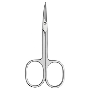 Russian <b>Cuticle</b> <b>Scissors</b> Stainless Steel Right-Handed Custom Logo Private Label Extra Fine Extra Sharp Straight Manicure Nail - Product Image 1