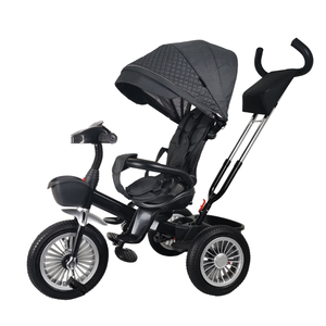 <span class=keywords><strong>Triciclo</strong></span> Infantil para Exteriores <span class=keywords><strong>con</strong></span> Manillar para Padres, Toldo, Cesta de Almacenamiento y Ruedas <span class=keywords><strong>con</strong></span> Amortiguación para Niños de 2 a 5 Años - Product Image 2