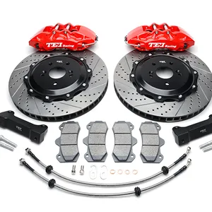 大制动套件 BBK 刹车系统制动片盘式卡钳 6 活塞 P60S 用于 18英寸轮 200SX S13 / S14 / S15