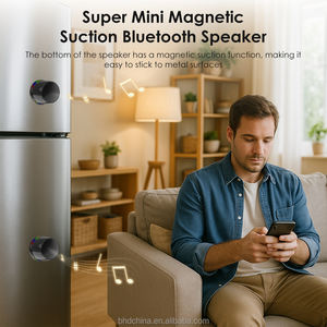Enceinte Bluetooth magnétique <span class=keywords><strong>LED</strong></span> RGB Mini Enceinte portable Support magnétique pour téléphone Anneau Boîte à <span class=keywords><strong>son</strong></span> sans fil Enceinte Bluetooth <span class=keywords><strong>Tour</strong></span> - Product Image 5