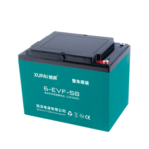 6-evf-58 três rodas quatro rodas bicicleta elétrica bateria acessórios 12V58ah ácido bateria para EV