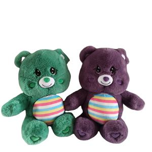 Animal de peluche lindo oso de peluche Color distintivo para niñas OPP bolsa oso de peluche 30cm personalizado suave oso de peluche - Product Image 1