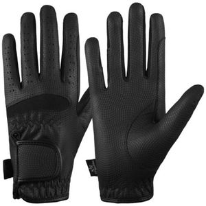 Fabrication de gants d'équitation sur mesure pour hommes et femmes, meilleur matériau, couleur unie, gants d'équitation - Product Image 3