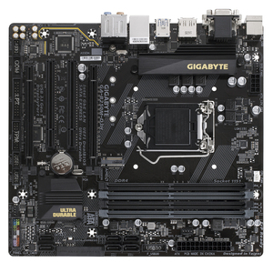 Placa base usada GIGABYTE B250M D3H con Intel <span class=keywords><strong>Socket</strong></span> LGA <span class=keywords><strong>1151</strong></span> B250 Express Chipset compatible con CPU Intel Core de 7ª y 6ª generación - Product Image 3