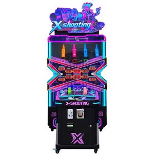 Coin Operated X Shooting Arcade Game Machine Prize Redemption Shooting Game Machine with <b>LED</b> <b>Light</b> Cabinet - Product Image 2