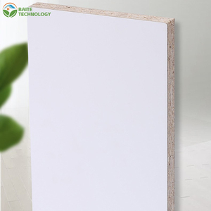 Tablero de Madera Contrachapada de Doble Capa E0, Resistente a la Humedad y a los Arañazos, para Muebles de Cocina Modernos, Tablero de Partículas de Madera Sólida - Product Image 1