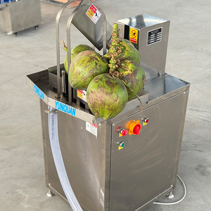 Dừa tự động halving & nứt máy với vũ nữ Thoát y & <span class=keywords><strong>Peeler</strong></span> 220V trái cây thiết bị chế biến - Product Image 6