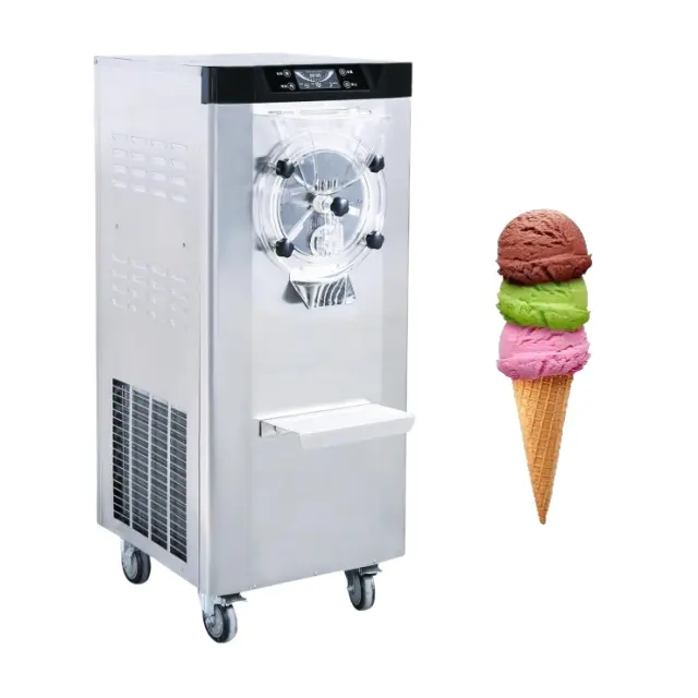 アイスクリーム製造機価格商用シリンダージェラトハードサーブアイスクリームメーカー