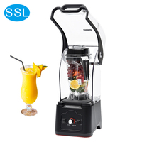 Ssl Commerciële Blender 2.5L Groenten En Fruit Voeding Mixer Keuken Voedsel Blender Met Zuiver Koper Motor Blender
