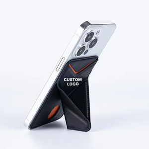 LOGOTIPO Personalizado Nuevo Diseño Original hasta la Cartera Titular DE LA Tarjeta Magnética Funda de Teléfono de Cuero para Iphone 14 15 <span class=keywords><strong>Pro</strong></span> Max Cartera Magnética - Product Image 1