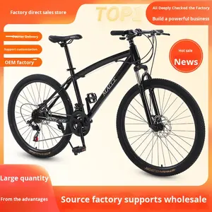 Bicicleta de Montaña Maxi con Amortiguación, Velocidad Variable, Frenos de Disco Dobles, Suspensión Delantera, para Hombres, Mujeres y Adolescentes, Todoterreno y Ciudad - Product Image 5