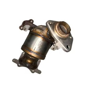 厂家直销适用于09-10本田1.5l前催化转化器欧3不锈钢排气管 - Product Image 3