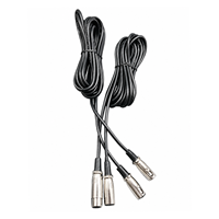 Câble de microphone XLR équilibré mâle-femelle 3PMF01 Pro, cordon d'interconnexion audio 3 broches