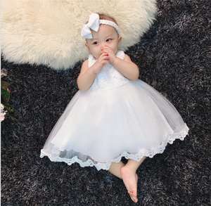 Nuevo Vestido de Bautizo para Bebé Niña, Vestido de Princesa para Cumpleaños, Ropa para Boda - Product Image 2