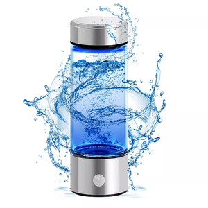Portable Rechargeable Hydrogen Water <b>Bottle</b> Generator Electric Hydrogen Water Ionizer <b>Machine</b> SPE/PEM Technology USB Cars RVs - Product Image 2