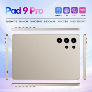 แท็บเล็ต15 Pro สำหรับเด็กหน้าจอสัมผัสขนาด11นิ้ว4G/5g/GSM เครือข่ายเต็ม Quad Core MTK 16 + 1TB Android 15 Wi-Fi - Product Image 3
