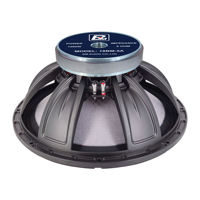 Subwoofer à aimant en ferrite de 18 pouces, 1200W, 8 ohms, bobine vocale de 4 pouces, haut-parleur audio professionnel 18BM-5A pour système audio professionnel