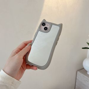 Carino gatto Make Up <span class=keywords><strong>specchio</strong></span> per <span class=keywords><strong>iPhone</strong></span> <span class=keywords><strong>11</strong></span> 12 13 14 15 Plus custodia di lusso antiurto 15 Pro Max sottile <span class=keywords><strong>specchio</strong></span> rigido <span class=keywords><strong>Cover</strong></span> - Product Image 6