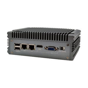 Intel Alder Hồ 12th Gen J6412 N100 x86 Core I3 I5 I7 I9 Nhúng Mini PC Cơ Sở Trạm Linux Không Quạt Công Nghiệp Mini Pcs - Product Image 3