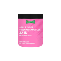 Capsules de vinaigre de cidre de pomme haute puissance avec supplément de vinaigre de cidre de pomme pour le soutien immunitaire et la production d'énergie