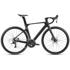 Bicicleta de Carretera de Fibra de Carbono, 24 Velocidades, Frenos de Disco Hidráulicos, Cuadro Rígido, Pedal Ordinario, Estilo Wind Racing, Unisex para Adultos - Product Image 3