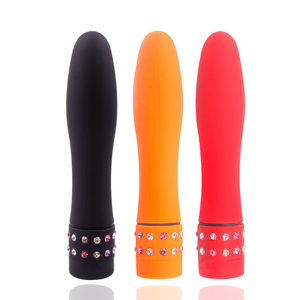 Weiblicher Multi Speed Vib rating Mini Love Taschen-Mini <span class=keywords><strong>vibrator</strong></span> mit Diamant dekoration - Product Image 4
