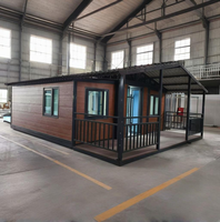 Prix Usine – Maison Mobile Préfabriquée 20ft 40ft à Panneaux Sandwich Pliables, Durable et Extensible, Longue Durée de Vie – Vente Chaude
