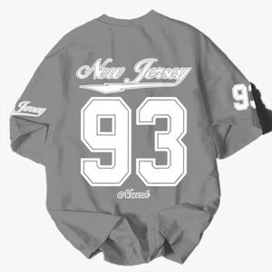 Nouveau Bestseller Été 2026 – T-shirt Décontracté Homme Imprimé Numérique 3D, Style Streetwear Tendance avec Lettres de Marque - Product Image 3