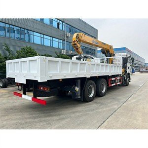 Promotion Exceptionnelle : Grue de Camion Shacman 6x4 à Bras Droit Hydraulique de 12 Tonnes pour la Construction - Product Image 3